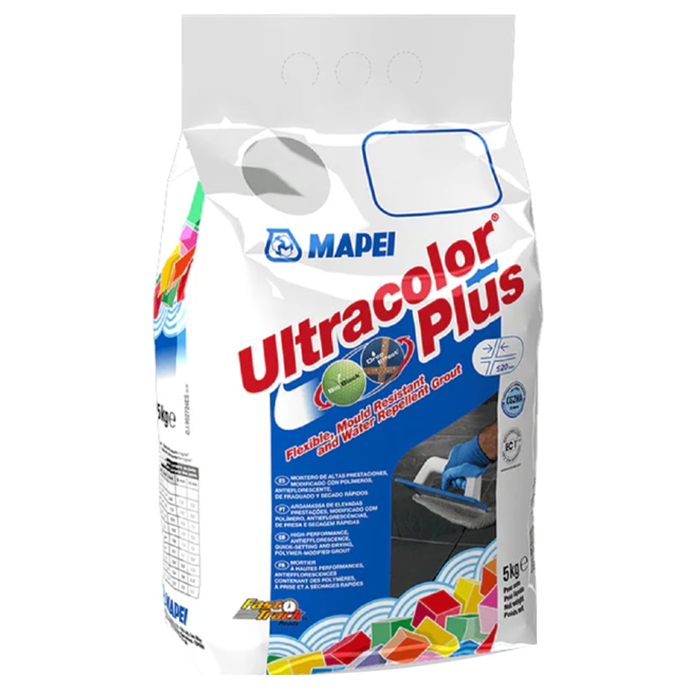 MAPEI Ultracolour Plus 110 Manhattan Grout 5kg Image 1