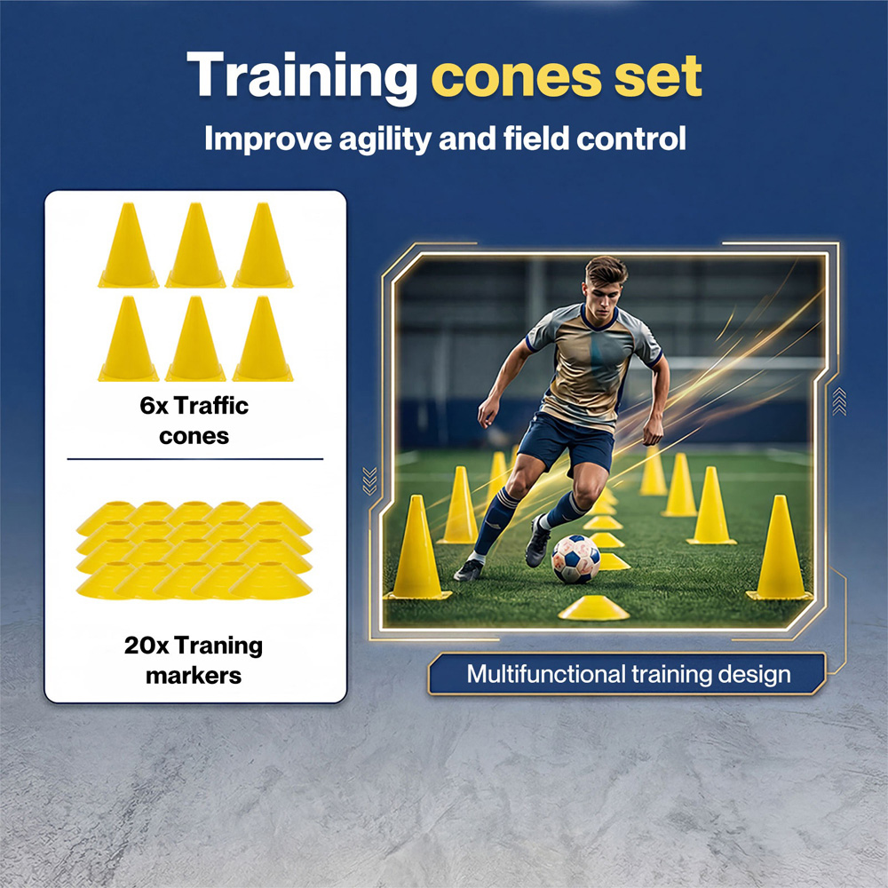 Spector Centra 39 Piece Football Speed and Agility Training Set Image 5