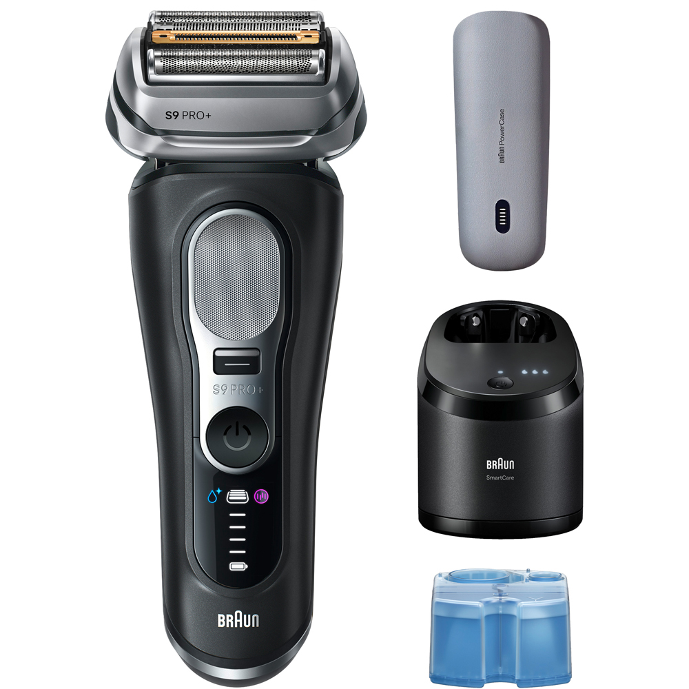 Braun Series 9 PRO Plus 9670CC Black Electric Shaver Image 1
