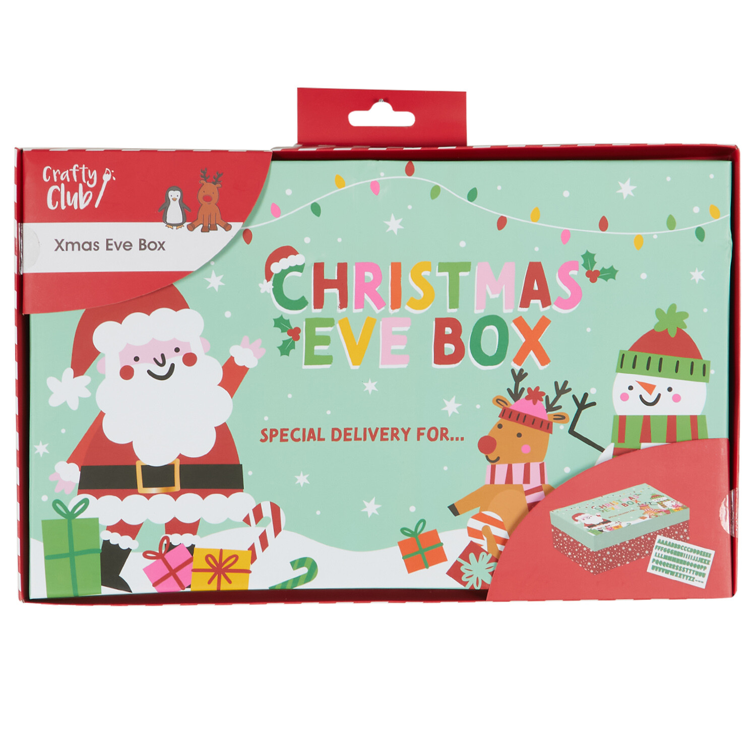 Xmas Eve Personalisation Box - Green Image 1