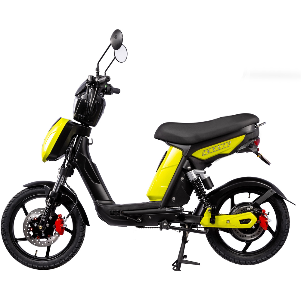 Eskuta SX-250 Classic Matte Acid Yellow Electric Bike 48V Image 3