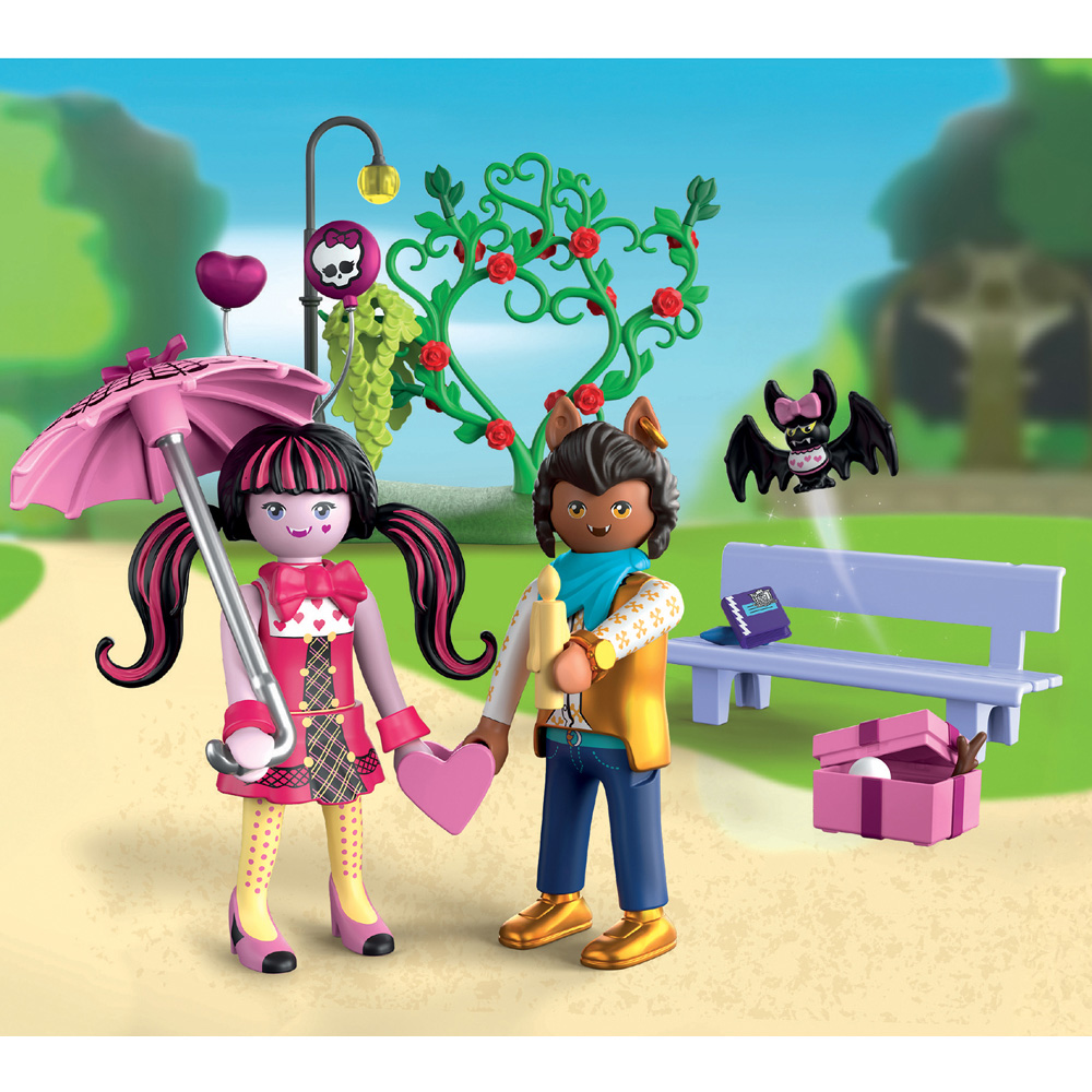 Playmobil X Monster High Valentines Date Playset Image 5