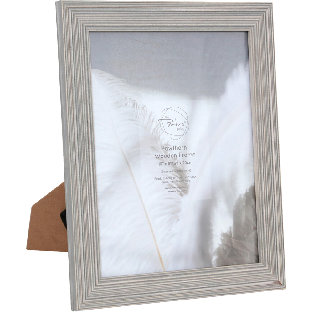 Hawthorn Wooden Photo Frame - Grey / 10 x 8in Image 3
