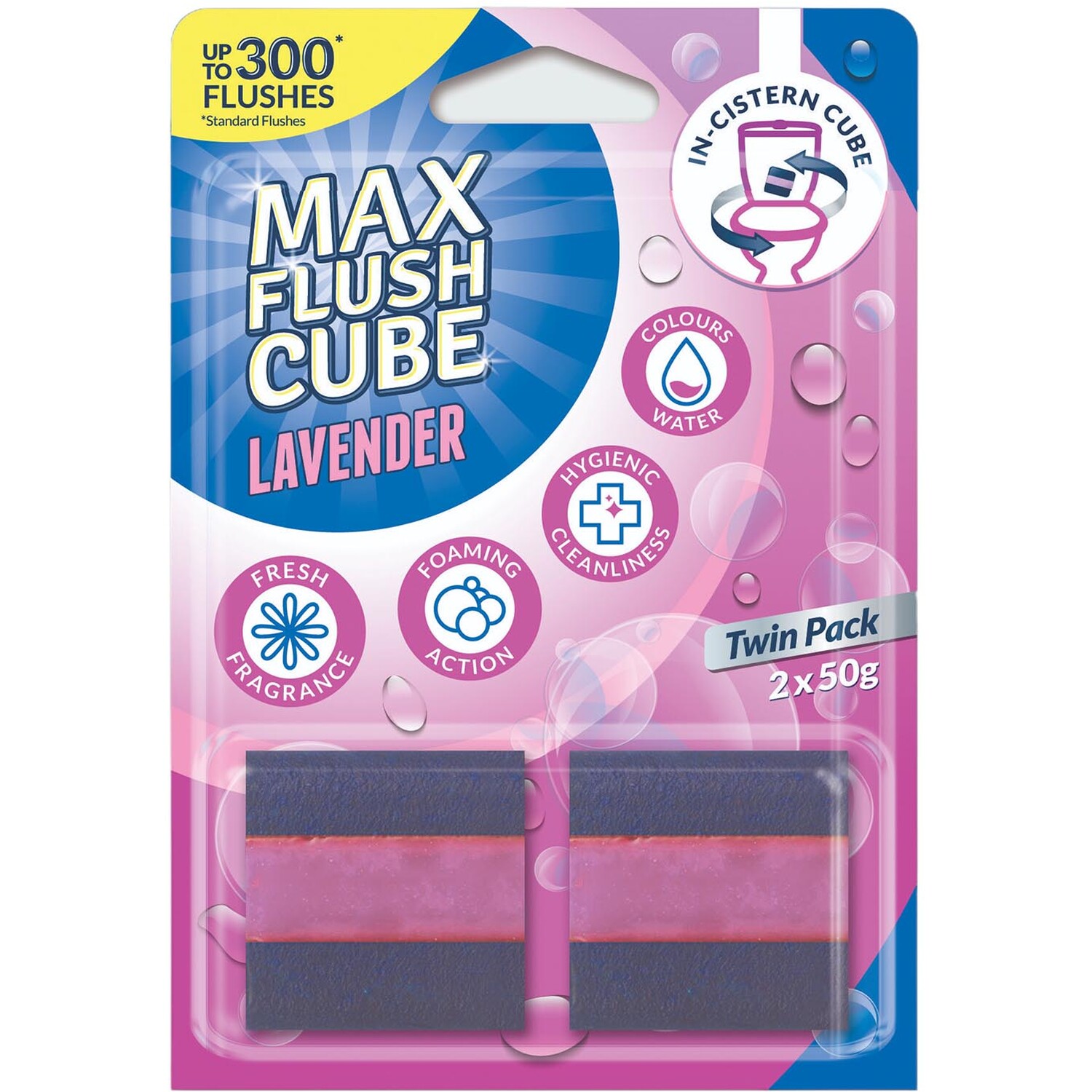 Max Flush Cube Twin Pack - Lavender Image