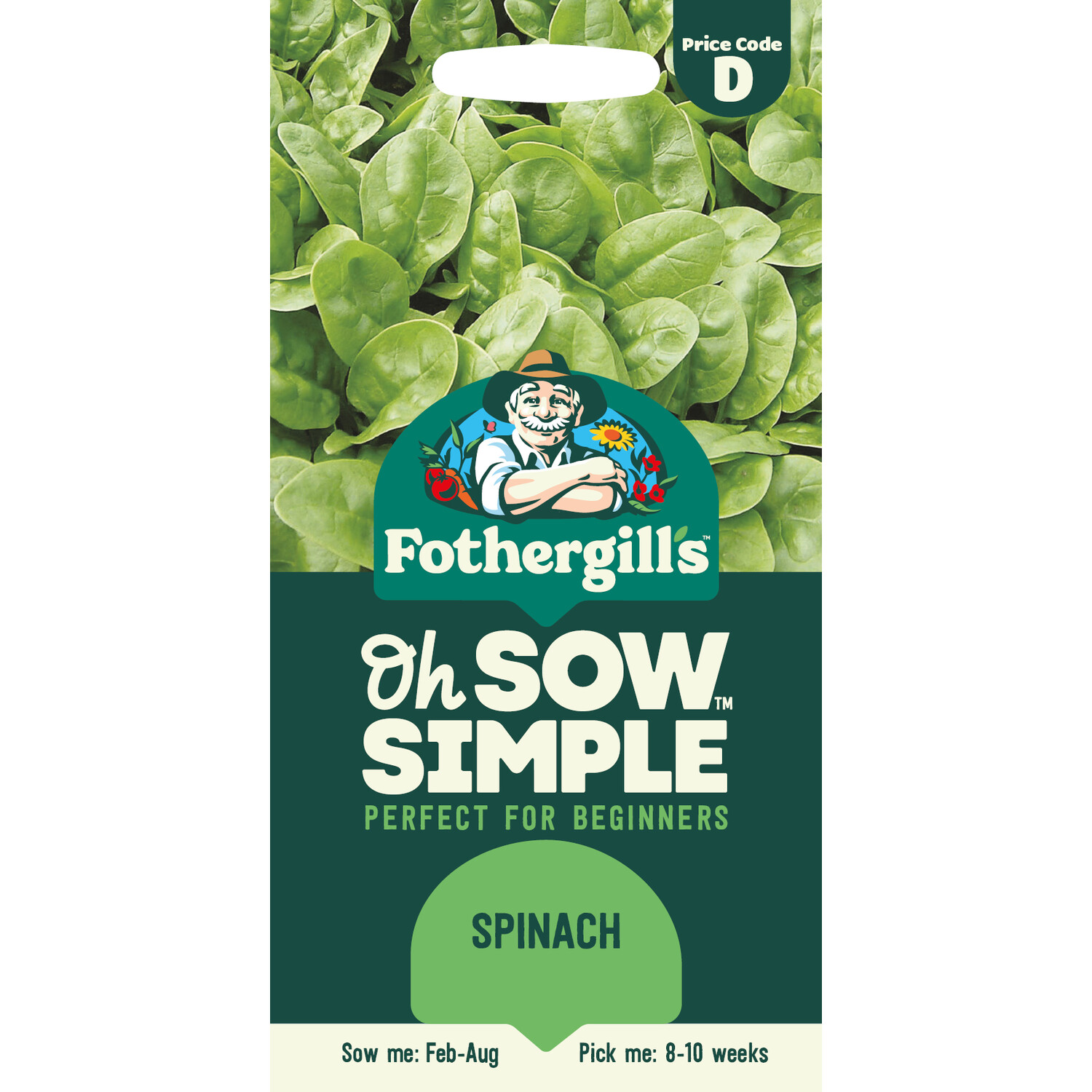 Spinach Seeds Image 1