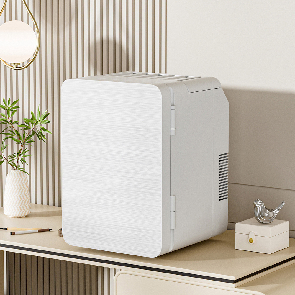 Living and Home FI0861 10L White Dual-Use Mini Refrigerator Image 7