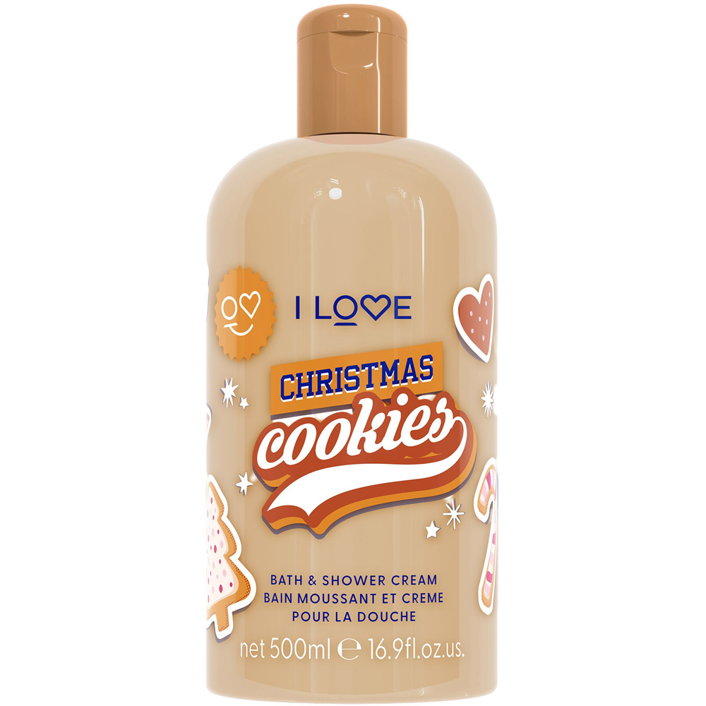 I Love Shower Gel Christmas Cookie Image 1