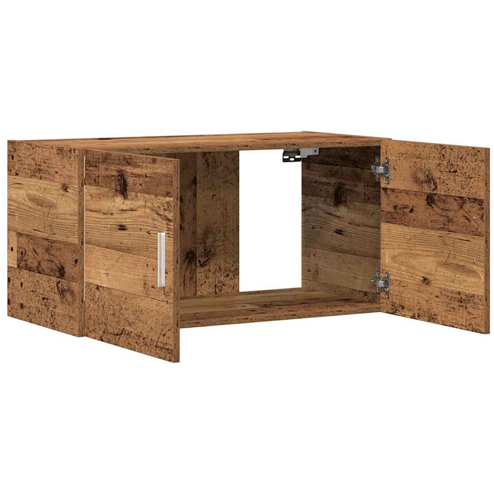 vidaXL 2 Door Old Wood Wall Cabinet Image 4