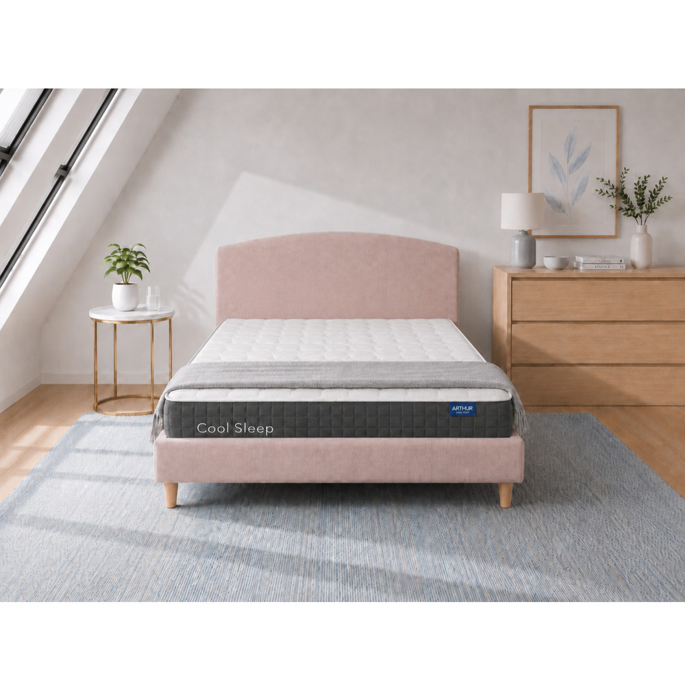 Arthur Sleep Cool Rock King Size Gel and Memory Foam Hybrid Mattress Image 8