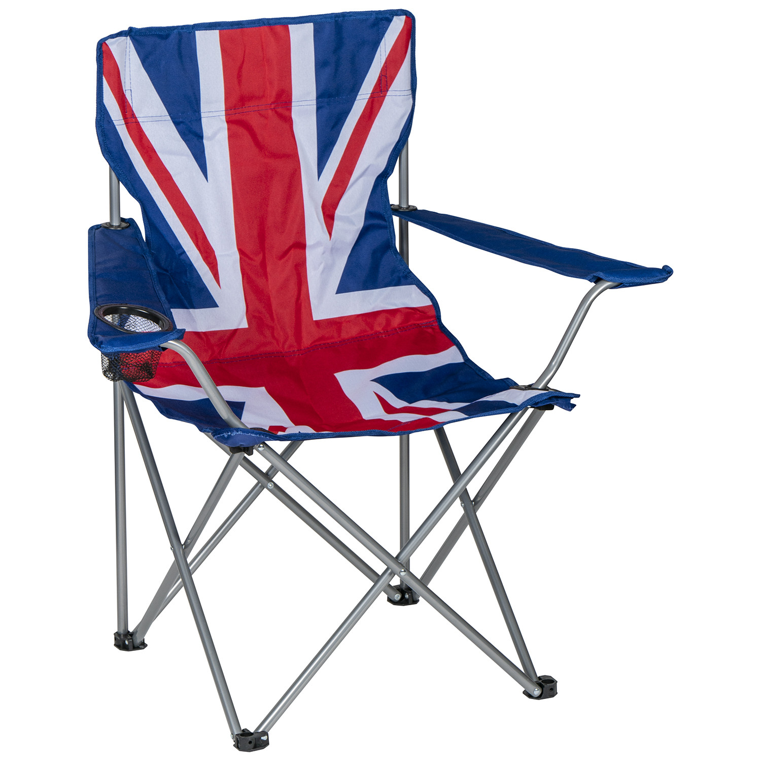 Union Jack Flag Design Camping Chair Image 1