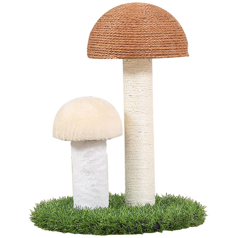 H&O Direct Mushroom Sisal Cat Scratching Post Image 1