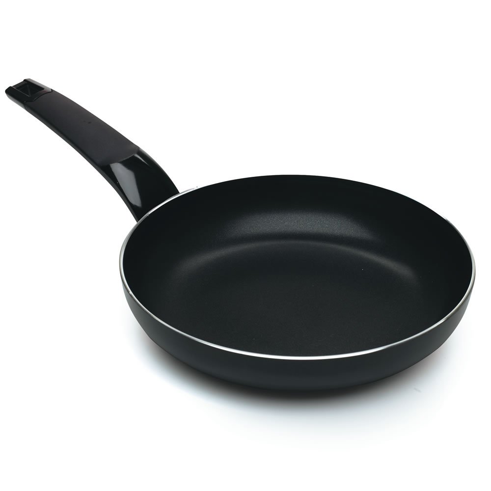 Wilko 24cm Black Non Stick Frying Pan Image 1