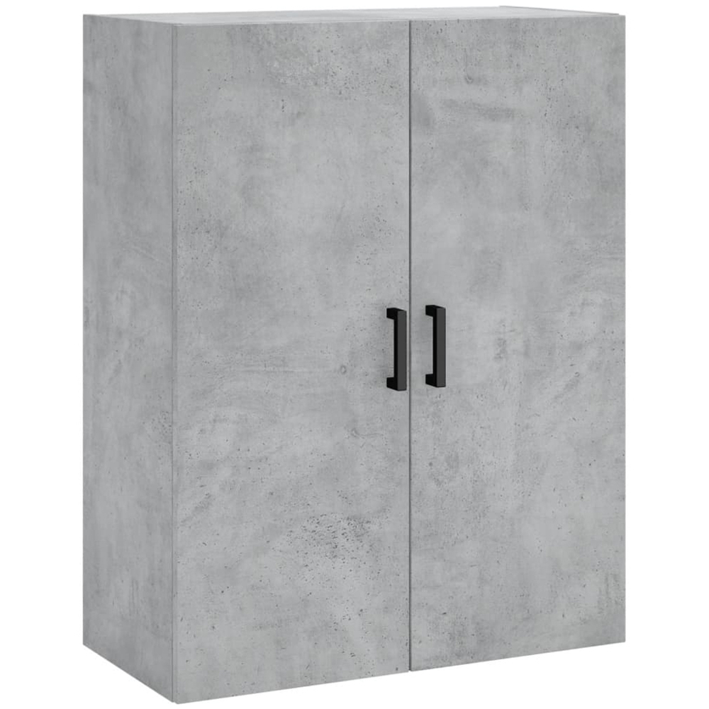vidaXL 4 Door Concrete Grey Tall Highboard Image 5