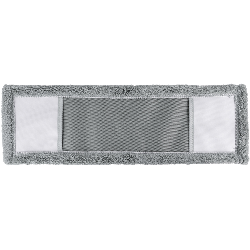JVL Cleaning Grey Replacement Microfibre Mop Pad 3 Pack Image 2