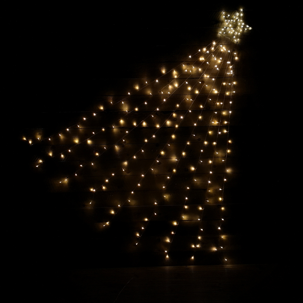 Samuel Alexander Shooting Star LED Outdoor Christmas Decoration 250cm Image 4
