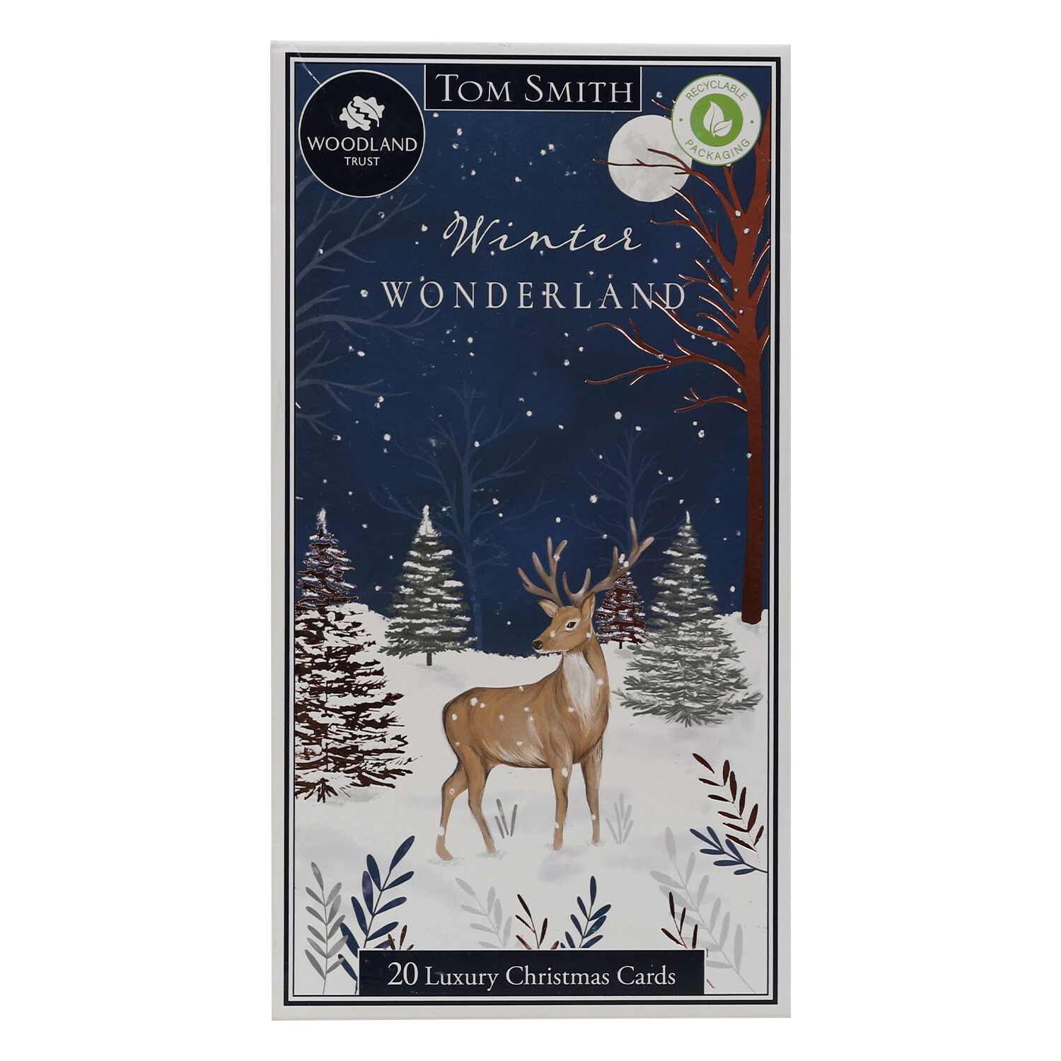 Luxury Slim Animals Christmas Cards Image 1