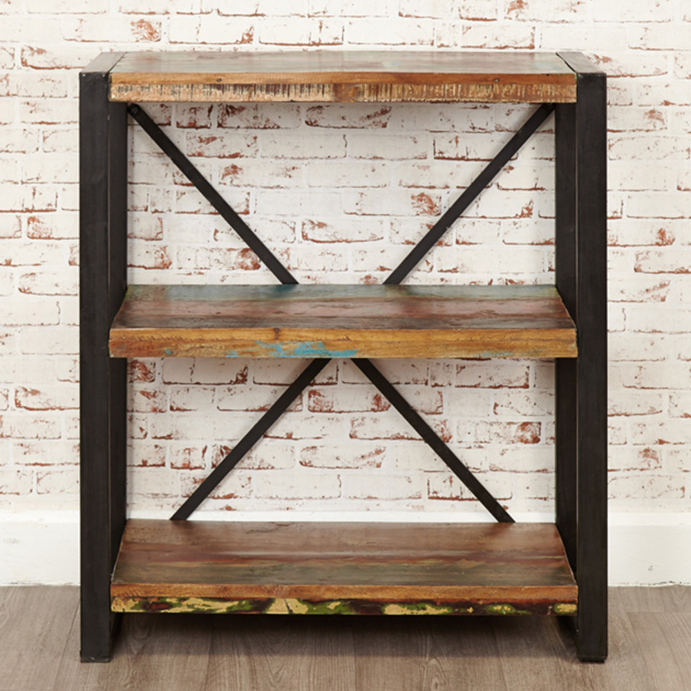 Baumhaus Urban Chic 3 Shelf Low Bookcase Image 3