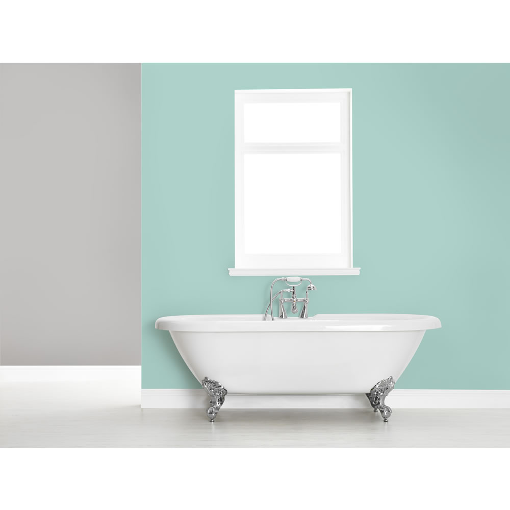 Dulux Easycare Bathroom Marine Splash Soft Sheen Emulsion Paint 2.5L Image 4