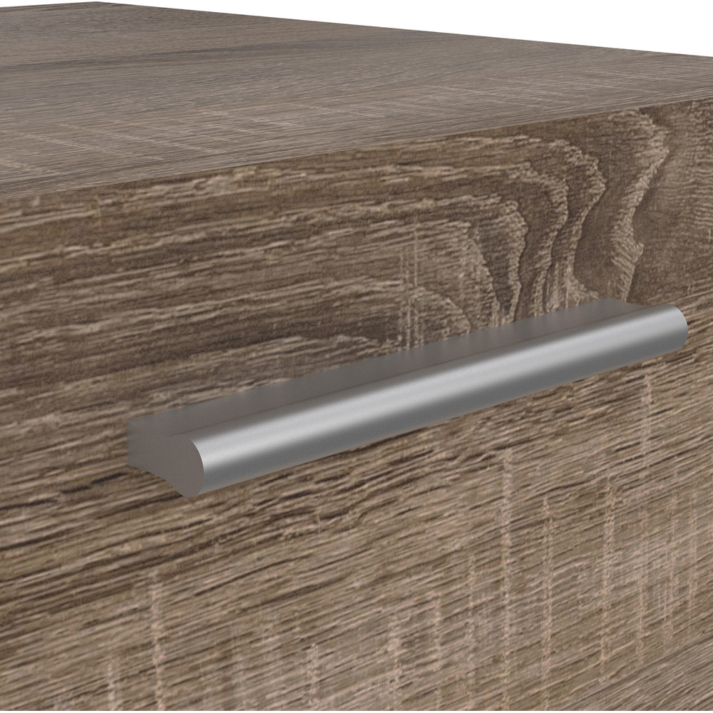 Florence 2 Drawer Truffle Oak Bedside Table Image 5