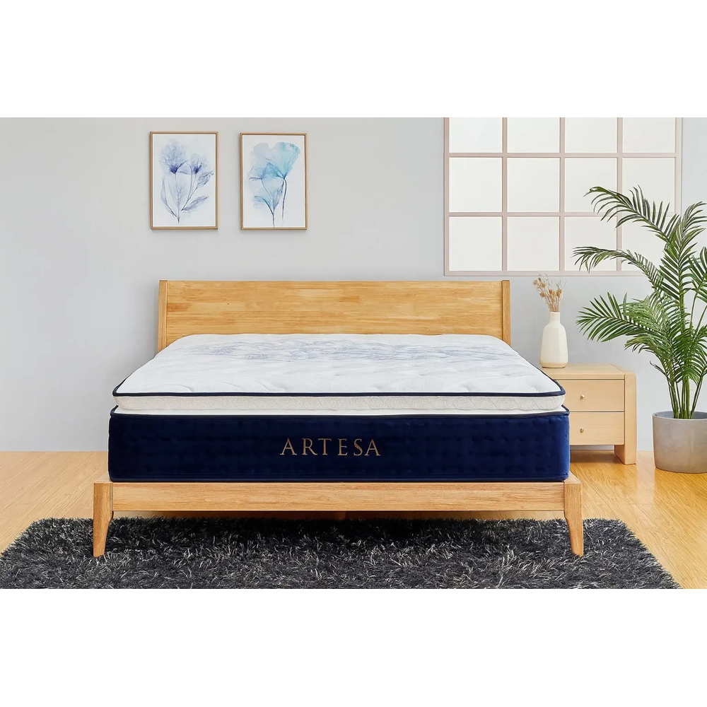 ARTESA King Size Cloud Pillow Top 2000 Pocket Spring Hybrid Mattress Image 5