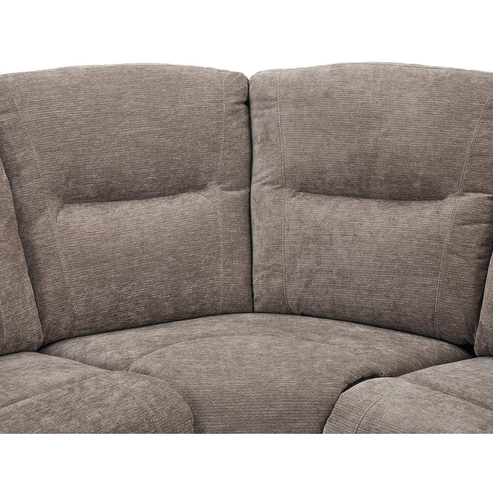 Carrington Corner Sofa Brown Image 4