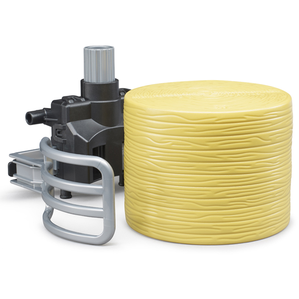 Bruder Kids Bale Gripper Accessory with Round Bale Image 3