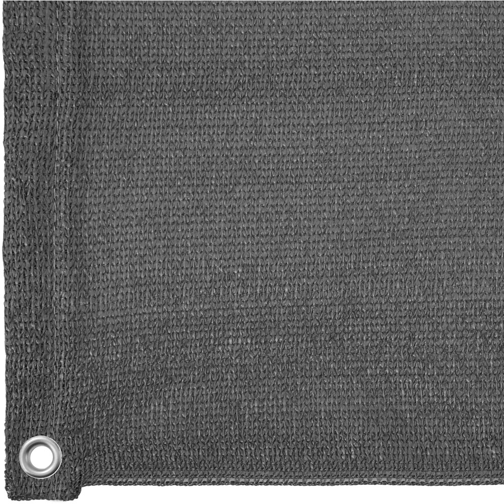 tectake 75 x 600cm Grey Type 2 Balcony and Garden Privacy Screen Image 4