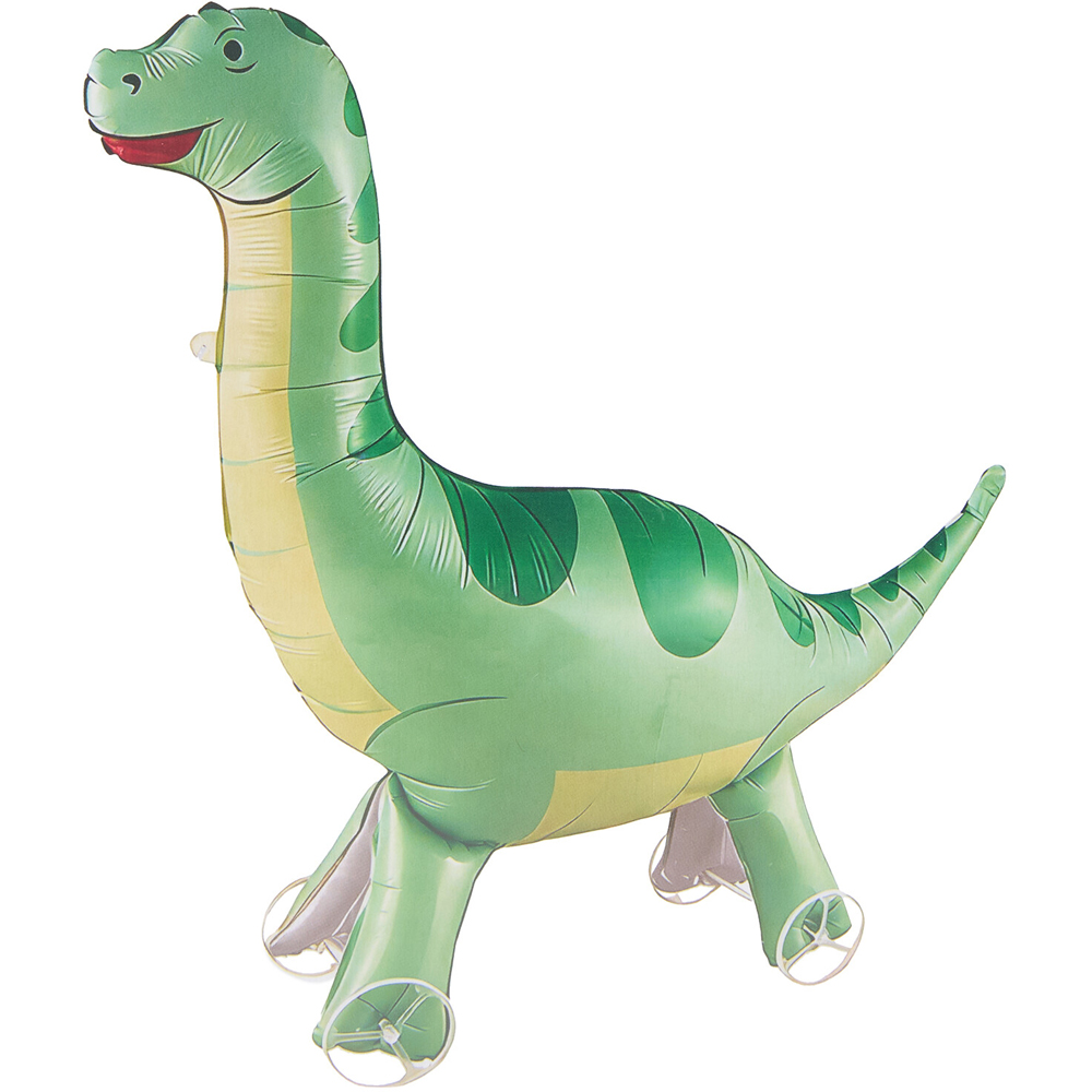 Unicorn or Dinosaur Foil Balloon on Wheels Image 8