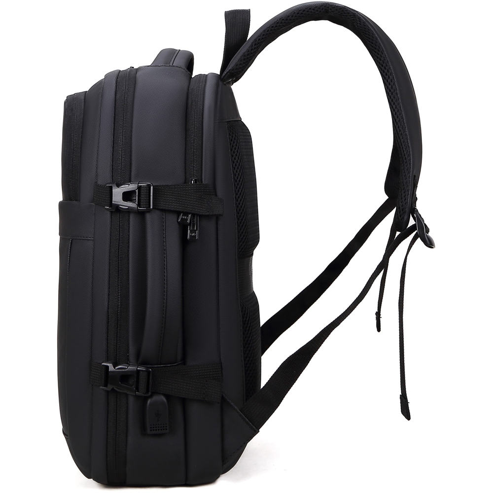 A2B Pioneer 20L Black Weatherproof RyanAir Onboard Underseat Backpack Image 2
