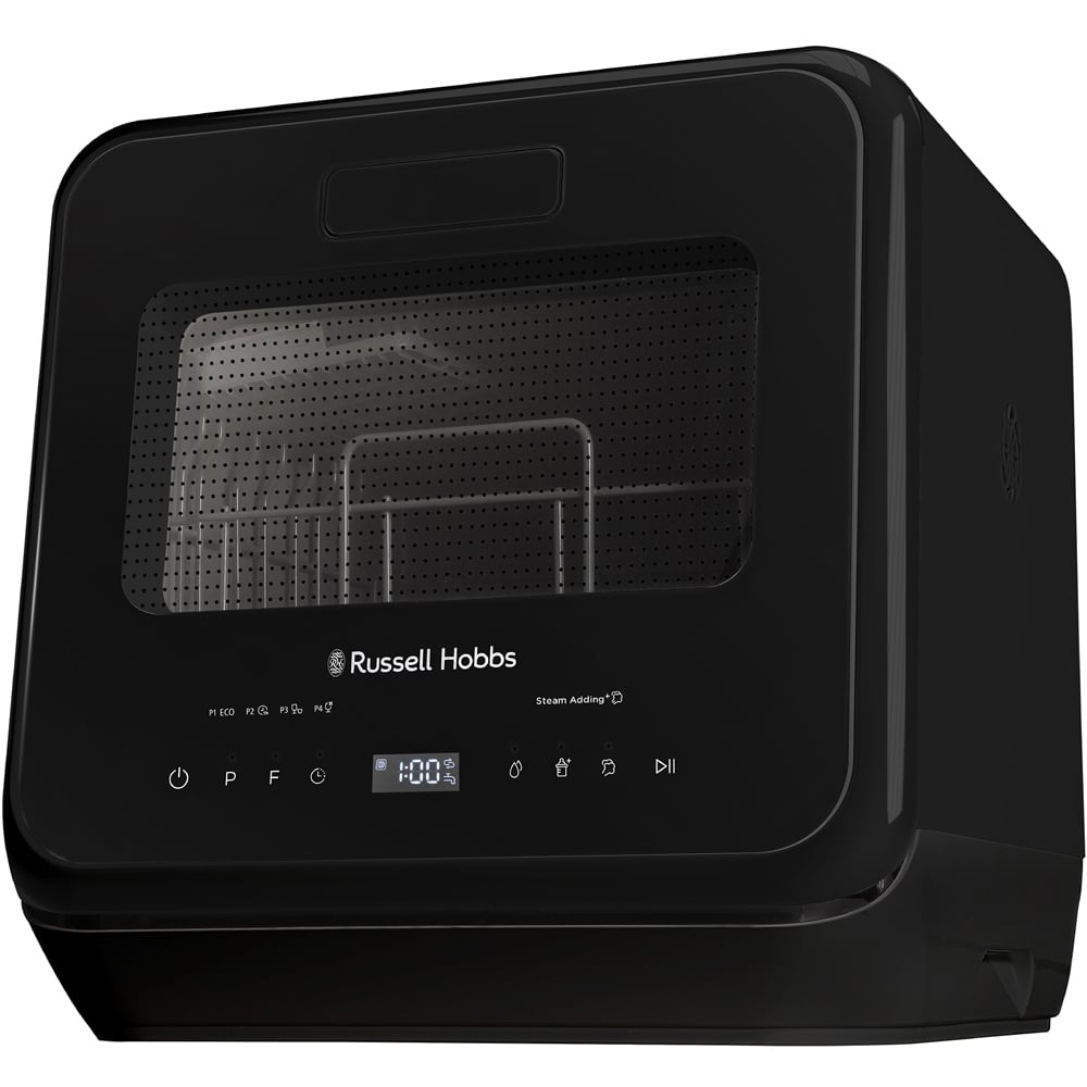 Russell Hobbs RH2TTDW0D1B Black 2 Place Setting Table Top Dishwasher Image 3