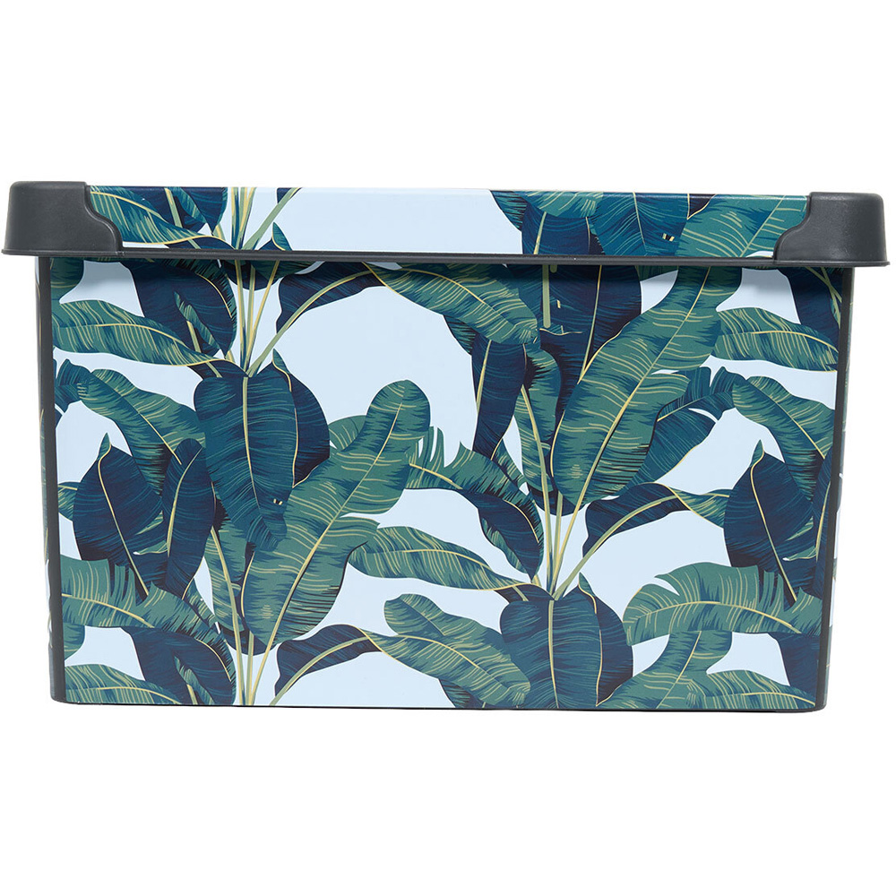 Leaves Printed Storage Box Image 3