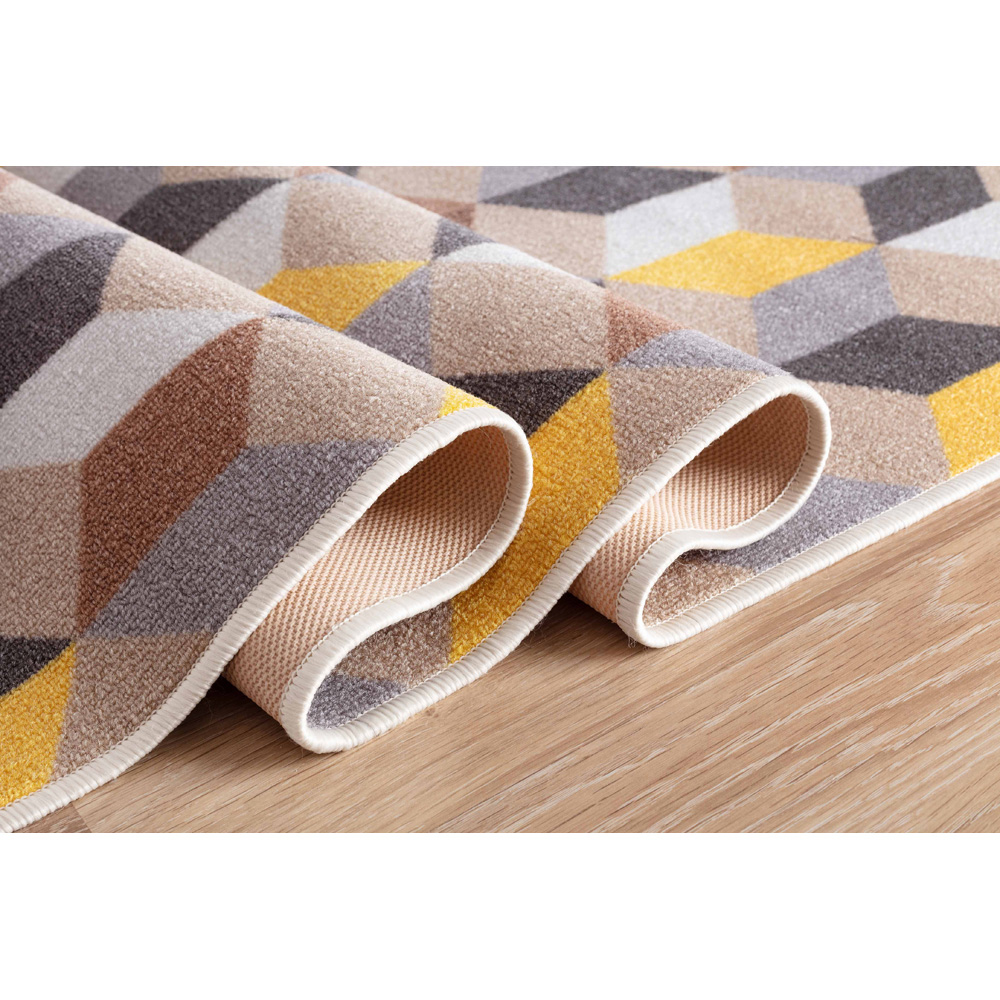 Desire Rugs Havana Gold Arrow Anti Slip Door Mat 90 x 57cm Image 5