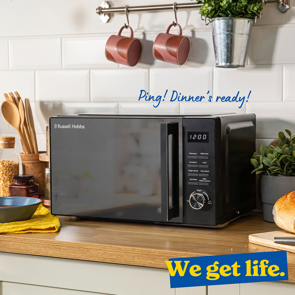 Russell Hobbs RHM2366B Black 23L Digital Combination Microwave 900W Image 8
