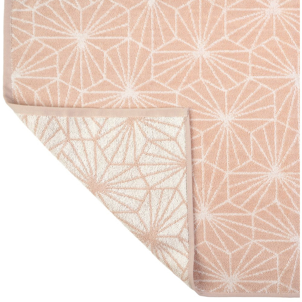 Allure Bath Fashions Blush Geometric Bath Towel Image 4