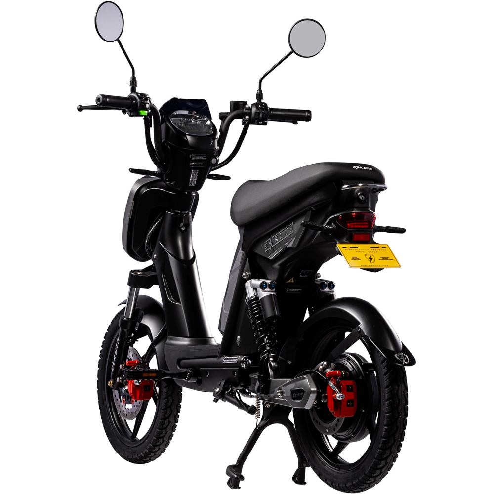 Eskuta SX-250 Classic Gloss Grey Electric Bike 48V Image 4