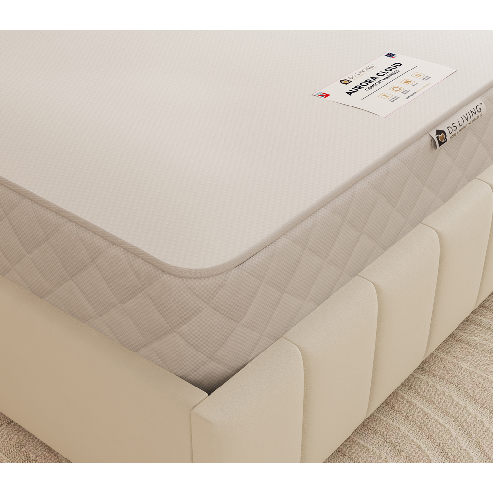 DS Living Aurora Eclipse Super King Size Bonnell Spring Mattress with Reflex Foam Layers Image 3