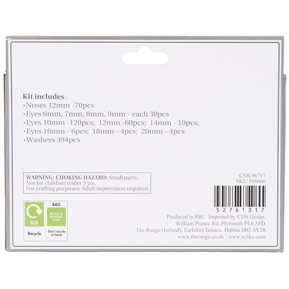 Toy Safety Eyes and Noses Kit Image 4