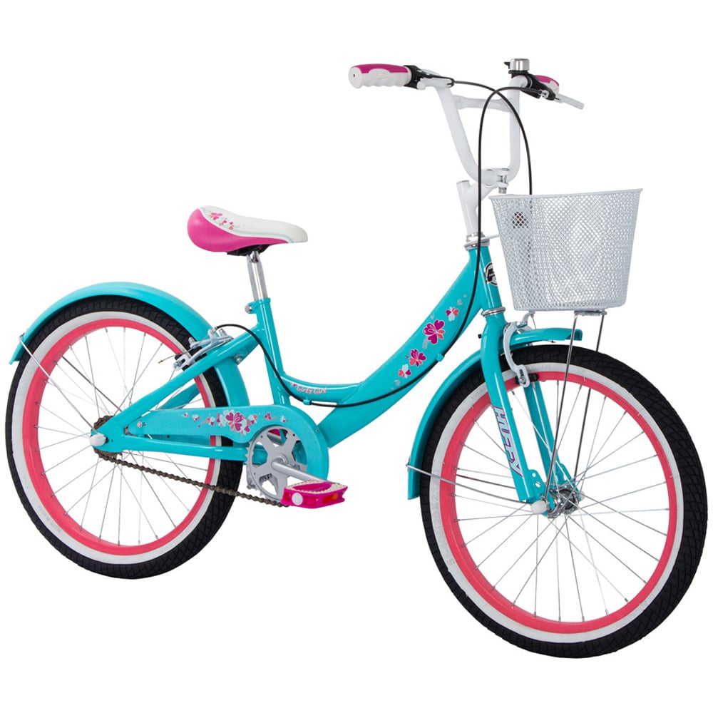 Huffy Girly Girl 23275W Aqua Blue Single Speed 20 inch Kids Bike Image 3