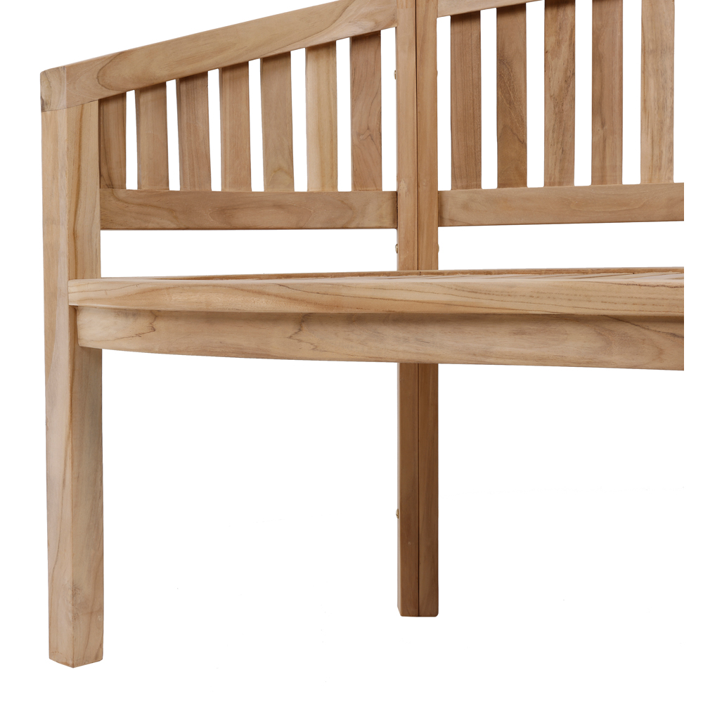 Charles Bentley San Diego Teak Bench Image 6
