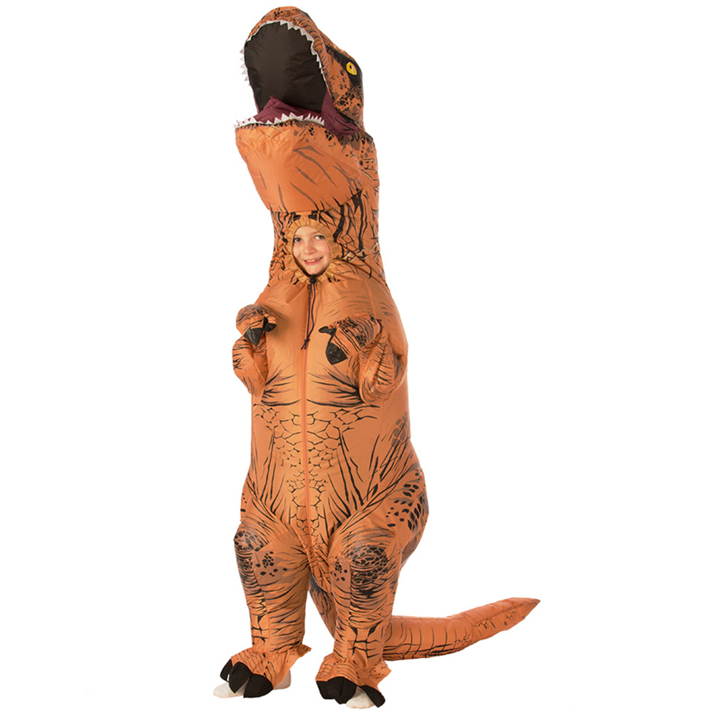Jurassic World Kids T-Rex Inflatable Costume Image 8