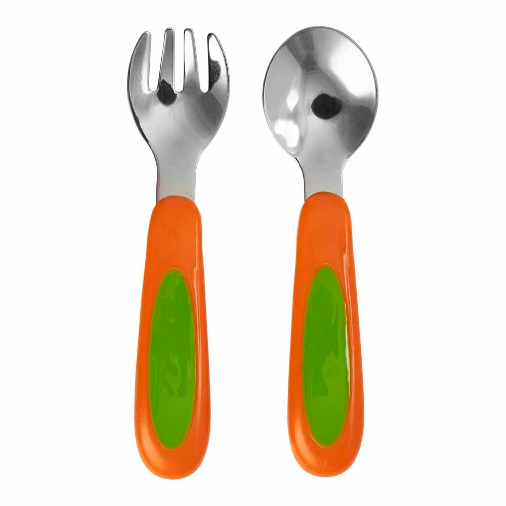 Single Wilko Baby Cutlery Set in Assorted styles Image 3