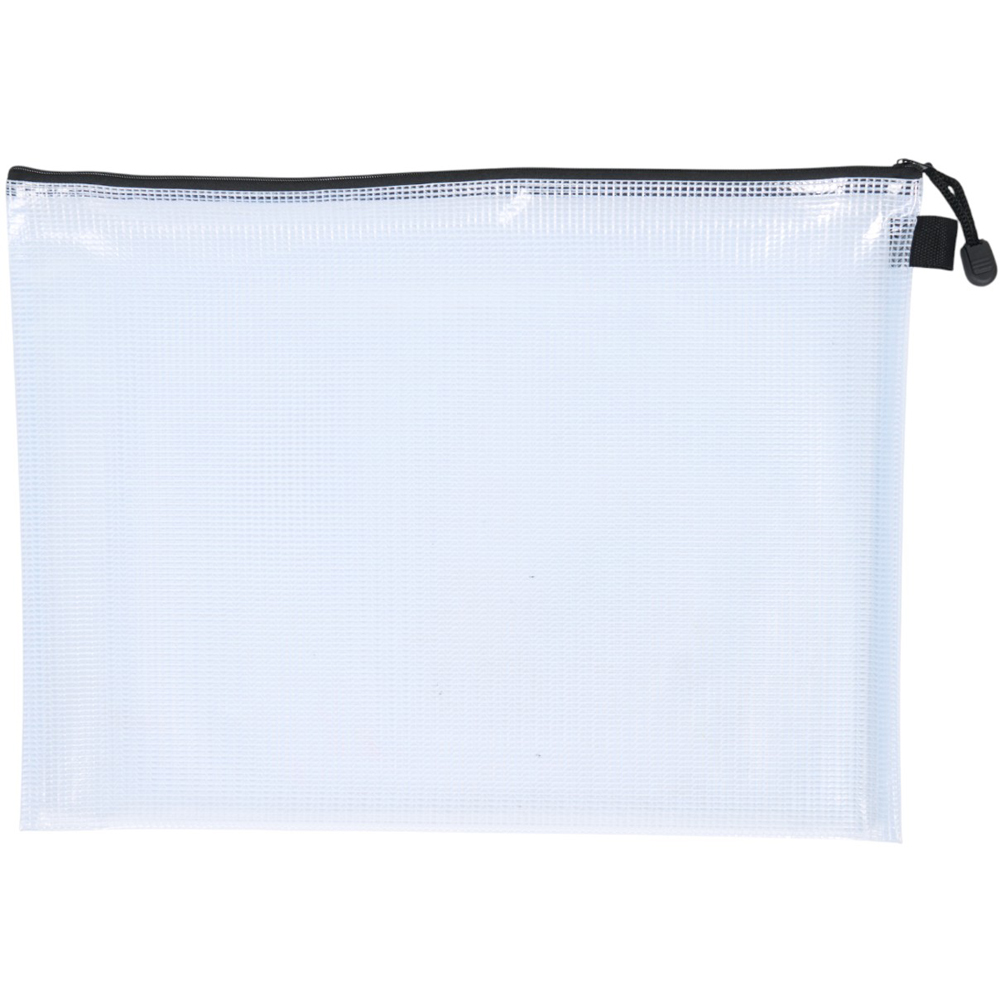 Pack of 5 Zipper Pouches A3 - Clear Image 2