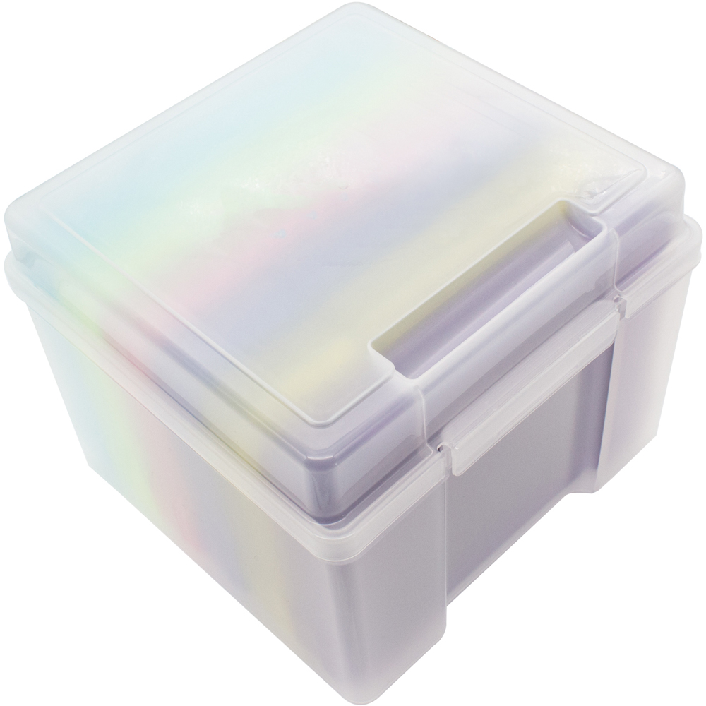 Avilo Multicolour Photo Storage Box 6 x 4 inch Image 2