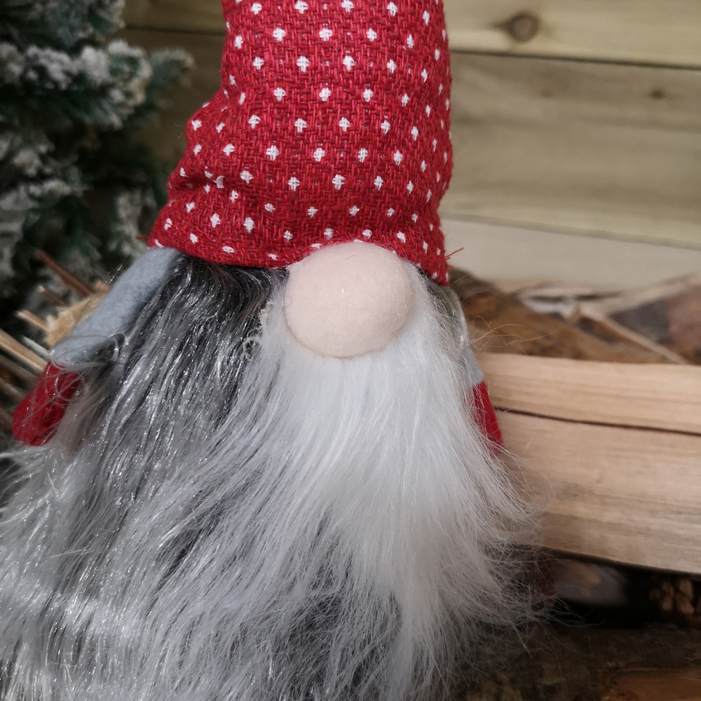 Samuel Alexander Haired Gonk Christmas Decoration with Dangly Legs 54cm Image 4