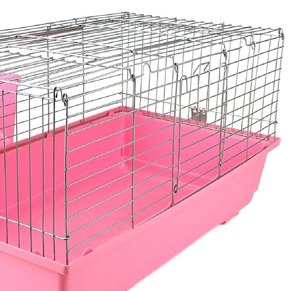 Little Friends Pink Small Animal Cage Image 3