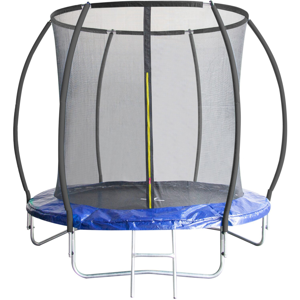 Trampoline Warehouse 8ft Blue Lantern Style Trampoline with Safety Enclosure Net Image 1