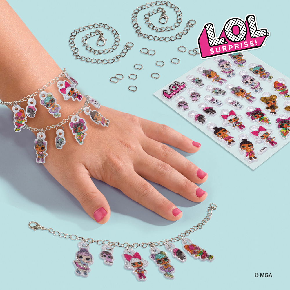 SES Creative L.O.L. Puffy Sticker Bracelets Image 3