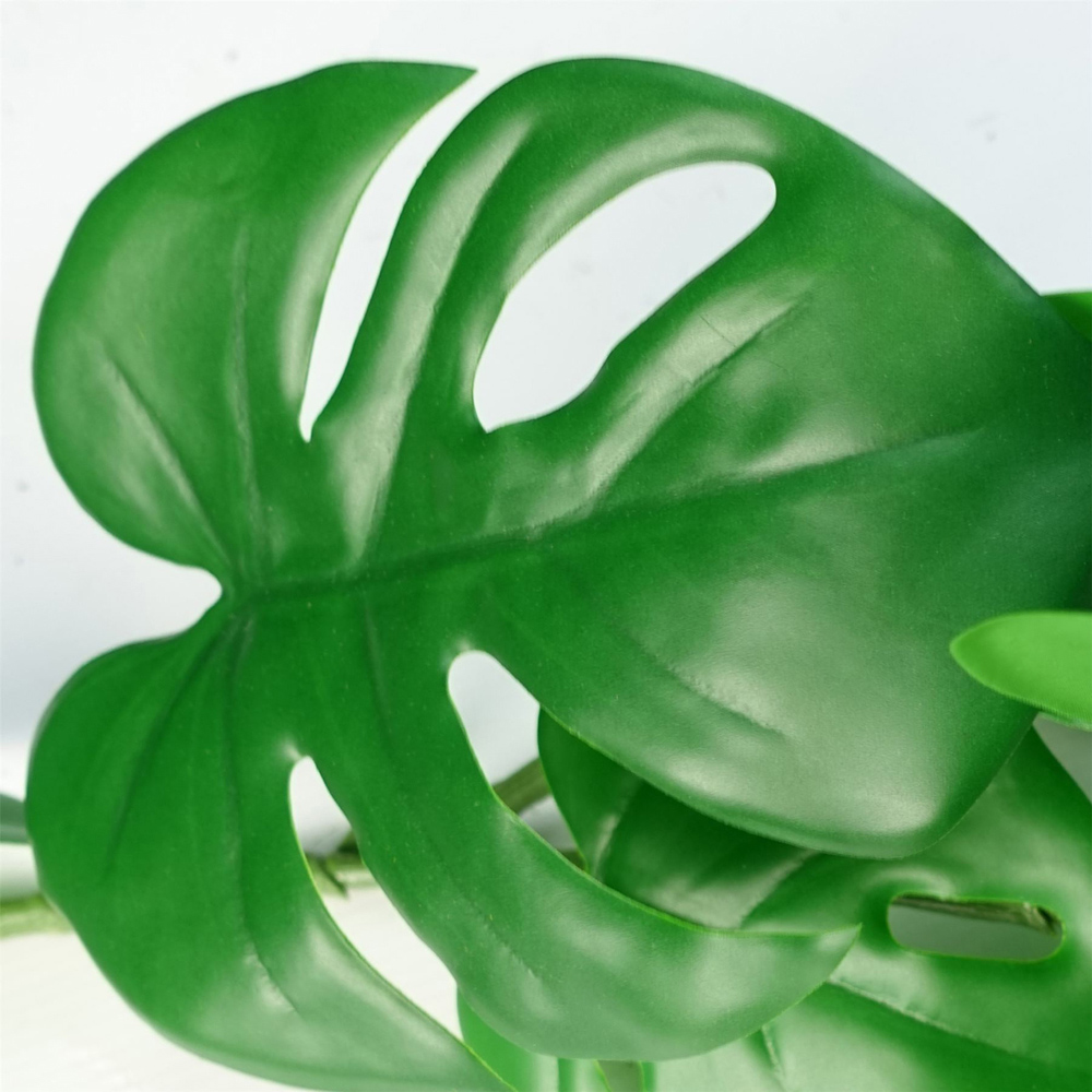 Leaf Trailing Monstera Hanging Artificial Plant 6ft 6 Pack Image 4