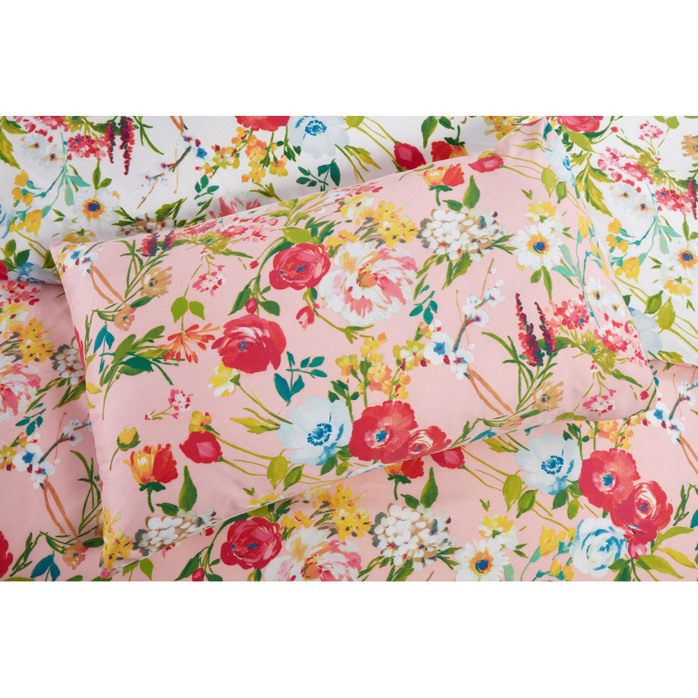 Rapport Home Ashbourne King Size Blush Duvet Set Image 2