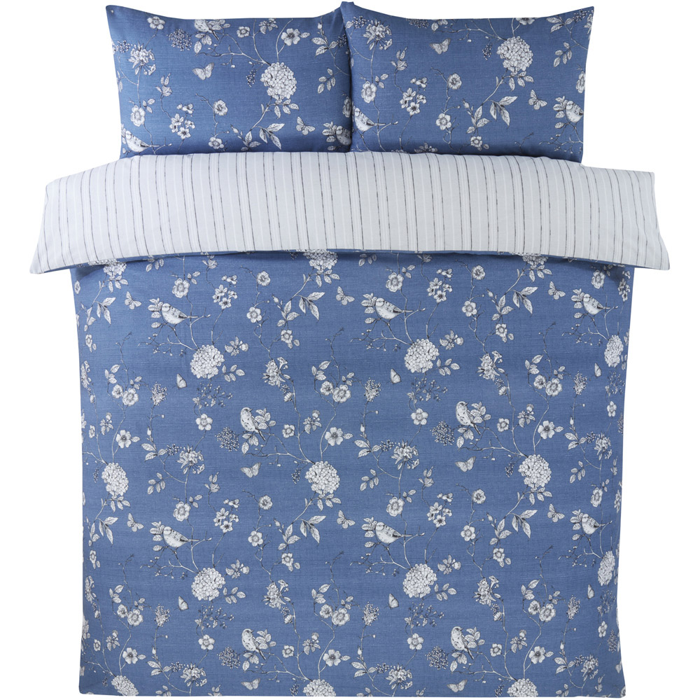 Rapport Home Country Toile Double Navy Duvet Set  Image 3